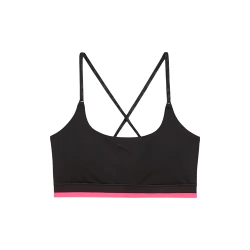 PUMA Черные Женские Бюстгальтеры