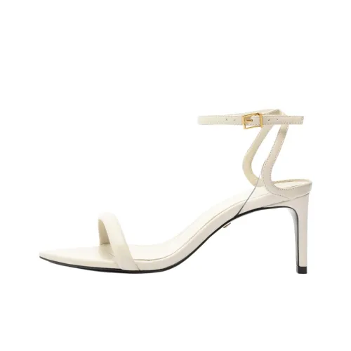 Schutz Skye One Strap Sandals 7,6 см Женские Белые