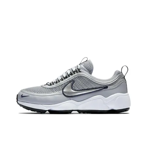 nike Zoom Spiridon Износостойкий и Легкий Низкий Топ Повседневная обувь Унисекс Серый