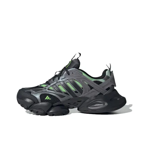 Adidas XLG RUNNER DELUXE Амортизация и Дышащий Низкий Топ Повседневный Городской Коммутирующий Беговые кроссовки Унисекс Серый Зеленый