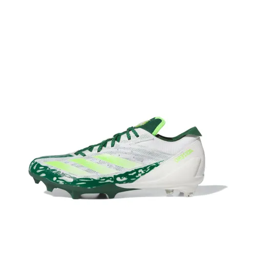 Adidas AG Искусственная трава Амортизация Износостойкие Футбольные бутсы Унисекс Зеленый Белый