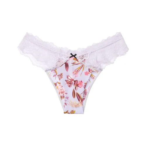 Victoria's Secret Dream Angels Нижнее белье Женское 1 упаковка Фантастический синий с цветочным принтом