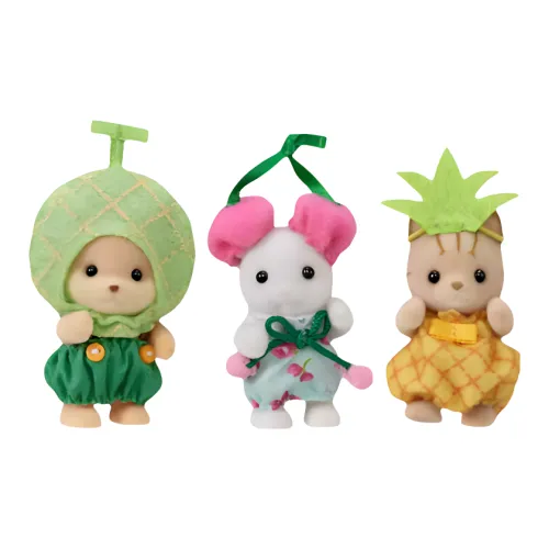 Shen Belle Family Дынный Вишня Ананас Куклы Плюшевая кукла Трумпеты Высокие