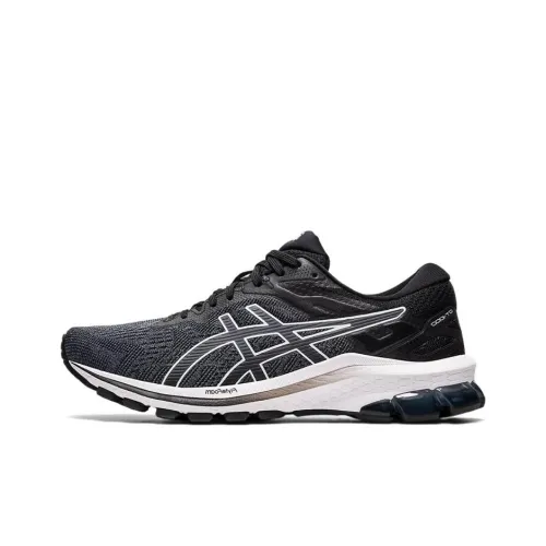 Asics GT 1000 10 Low Топ Беговые кроссовки Женские Черный белый
