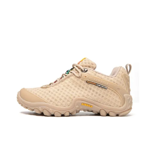 MODE FULL Slip-resistant Abrasion-resistant Breathable Low-Top Mountain Climbing Shoes Men's
