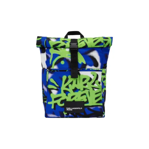 Рюкзак из переработанного полиамида Karl Lagerfeld мужской многоцветный