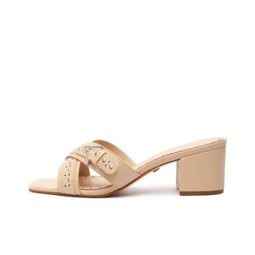 Schutz Слипоны 6 см Женские Светлый Умбра