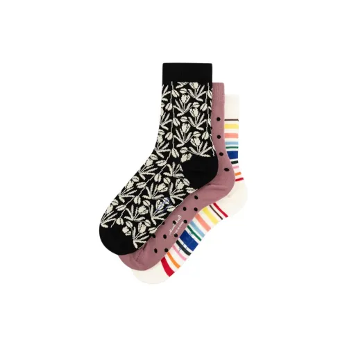 Paul Smith 3 шт Многоцветные Женские Носки MID до икры