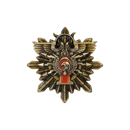 STARFORGED Wanfu Battalion Radiant Золотой Значок Значки