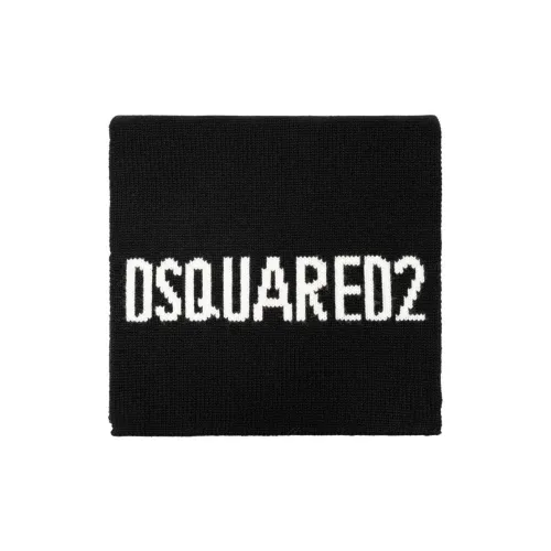 DSQUARED 2 Шерсть Трикотаж Шарфы Мужской