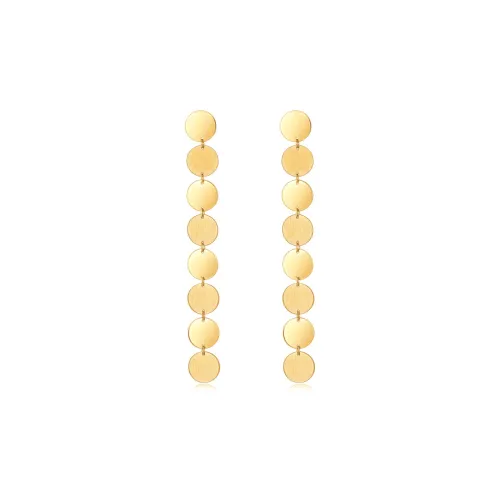 NATURALLYJOJO Серьги из титанового стального сплава женские золотые