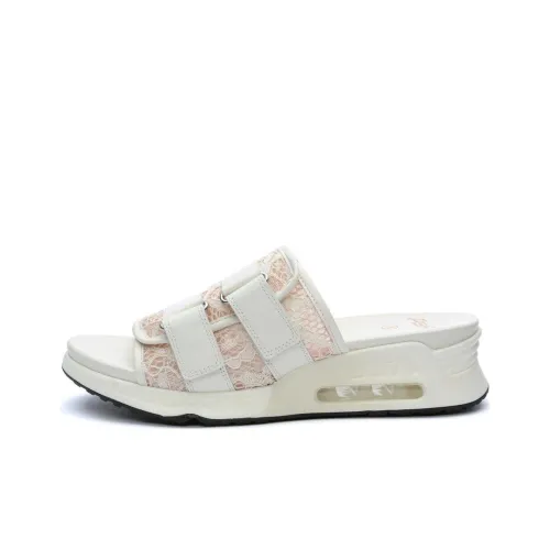 Пепельные слипоны Женские Белые