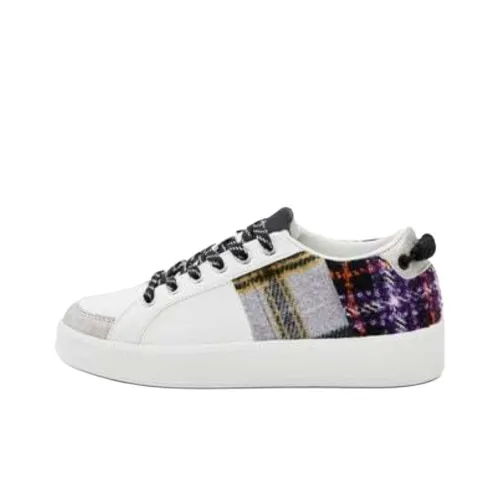 Desigual Низкие Кроссовки для скейтбординга Женские Белые