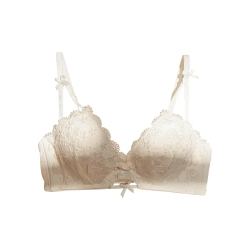 Бюстгальтер Flowers in water женский шампанского цвета