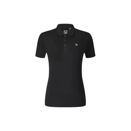 FILA Tennis 88 Темно-черные Женские Поло