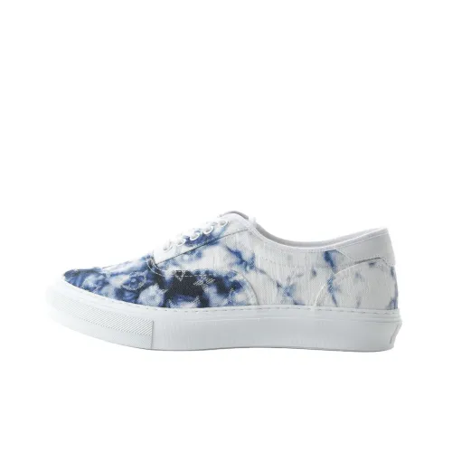 LOUIS VUITTON Trocadero Monogram Низкие Кроссовки для Скейтбординга Мужские Морской Синий