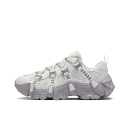 FILA FUSION EXOCET Mountains Shoes Низкие кеды с толстой подошвой, цвет снег белый, женские