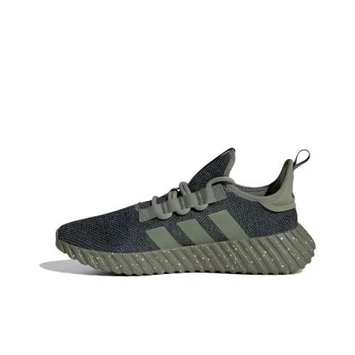 Adidas Neo Kaptir 3,0 Slip-resistant Abrasion-resistant Low-top Беговые кроссовки Мужские Зеленые