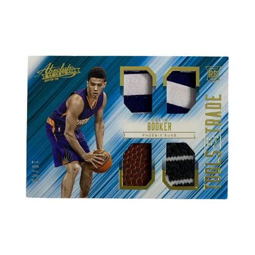 PANINI 2015-16 Новые Звезды Карта Карта Продукт Проходящее Солнце Devin Booker Джерси Патч Шар Кожа Свитер 18 49