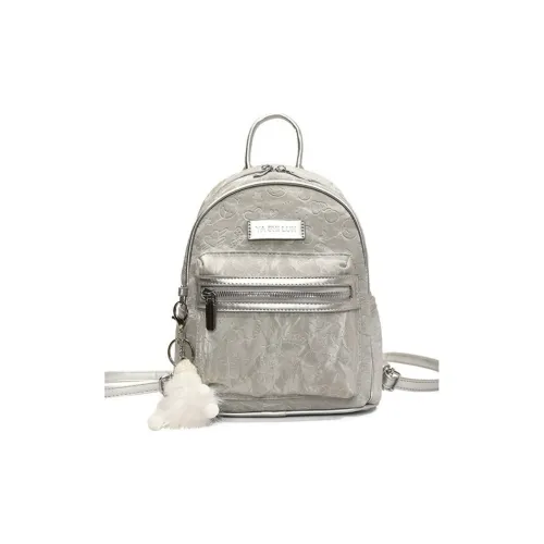 Yakuss ПУ (полиуретан) Рюкзак Стандартный Женские Серебристый Белый Черный Розовый