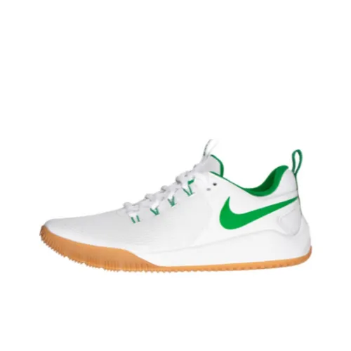 Nike Air ZOOM HYPERACE 2 Slip-resistant Abrasion-resistant Low-top Training Shoes Unisex White Green Найк Эйр ZOOM HYPERACE 2 Противоскользящие Устойчивые к истиранию Низкие Кроссовки для тренировок Унисекс Белый Зеленый
