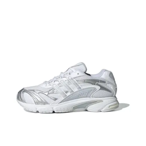 Adidas Temper Run 2,0 Casual Low Top Silver/White Women's