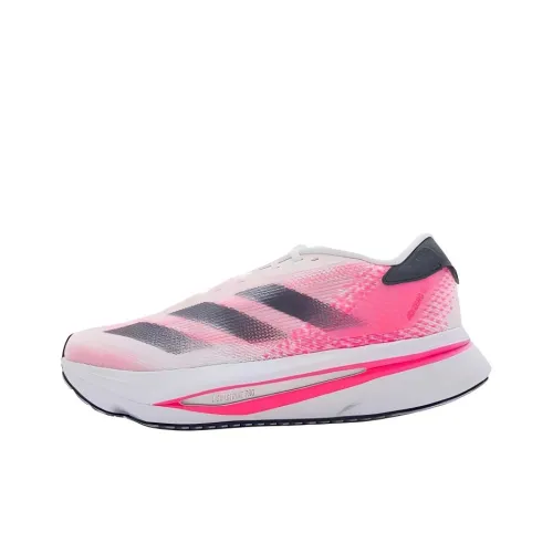 Adidas Adizero SL2 Дышащий Низкий Топ Обувь для Тренировок и Бег на длинные дистанции Женские Розовые и Белые