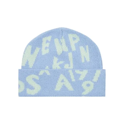 EVISU Sheepskin Polyamide Cashmere Beanies Unisex EVISU Овечья шерсть Полиамид Кашемир Шапки-бини Унисекс