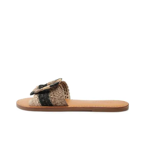 Schutz Слипоны Женские Бежевые