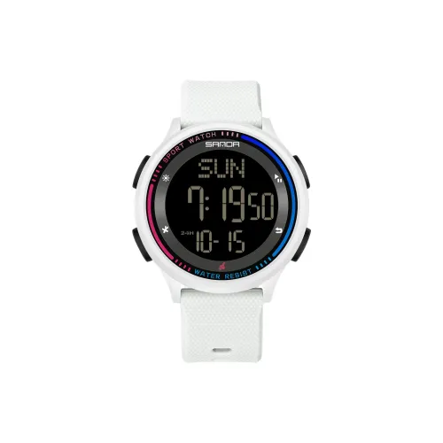 Sanda Electronic Механические часы Унисекс Черный циферблат