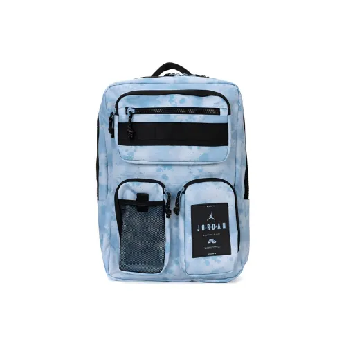 Джордан Полиэстер Рюкзак Стандартный Унисекс Синий