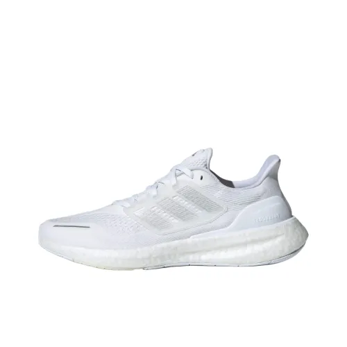 Adidas Pureboost 23 Амортизация Износостойкий Низкий Топ Повседневные Беговые Кроссовки Унисекс Белый