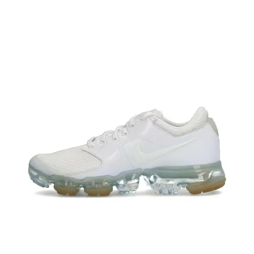 Nike VaporMax CS Low Топ Повседневные Беговые Кроссовки Унисекс Белые