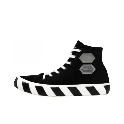 OFF Белый Vulcanized High Top Кеды Мужские