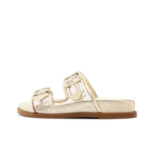 Schutz Слипоны 3 см Женские Золотые