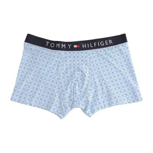 Tommy Hilfiger Основная часть с принтом нижнее белье мужское 1 упаковка светло-синий