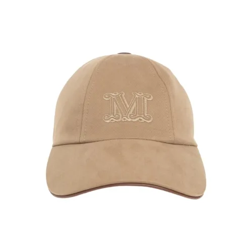 MaxMara Хлопок Кепки Женские Коричневый