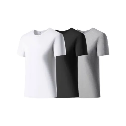 SEPTWOLVES Подкладочная футболка Весенний Летний Мужской 2 3 упаковки