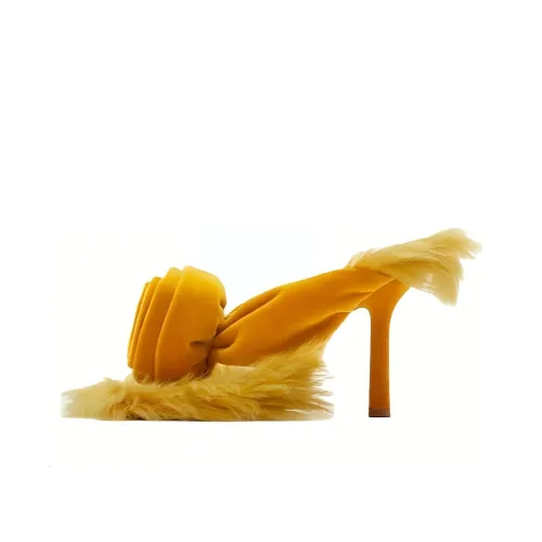 Burberry Слипоны Женские Желтые