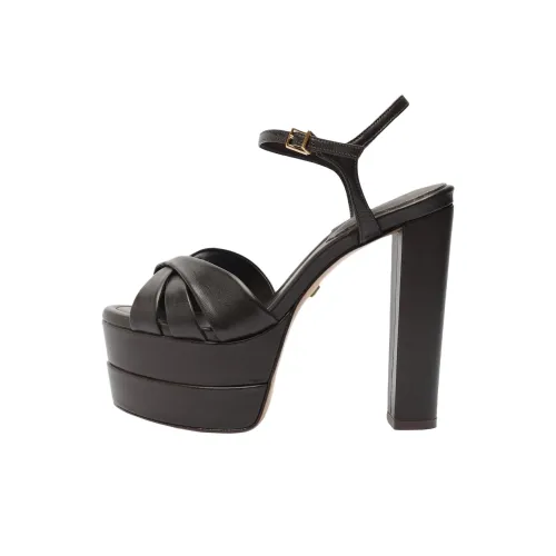 Schutz Keefa One Ремень Сандалии 14,5 см Женские Черные