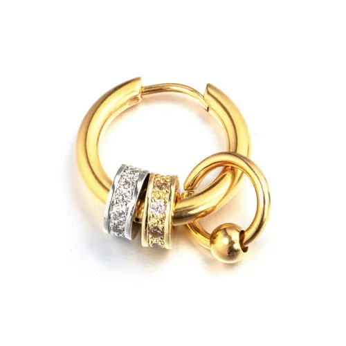 DWCP Серьги из титанового стального сплава Унисекс