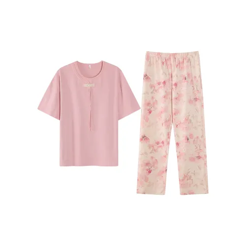 WANANNI Пижамный комплект женский светло-розовый