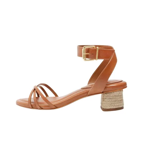 Schutz Alexandra One Sandals 4CM Women's Umber