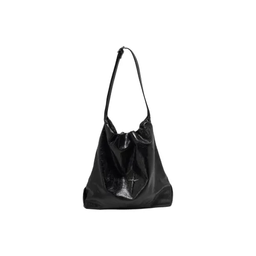 UNIFINE Сумка из коровьей кожи Tote сумка через плечо стандартная женская черный экрю