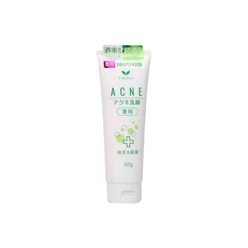 S SELECTエスセレクト ACNE Молоко для умывания успокаивающее и очищающее 160 г