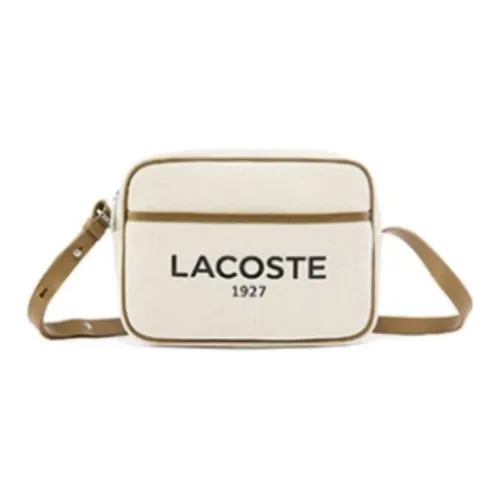 LACOSTE Сумки через плечо Экрю Женские