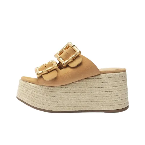 Schutz Слипоны 9 см Женские Желтые