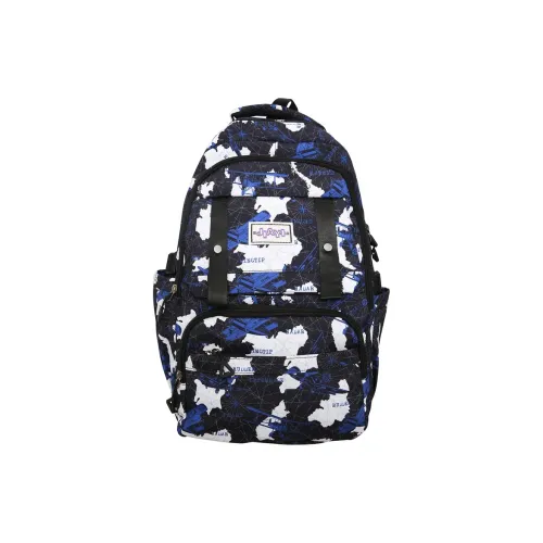 GEERDUN Nylon Рюкзак Унисекс Черный Серый Фиолетовый Синий Зеленый