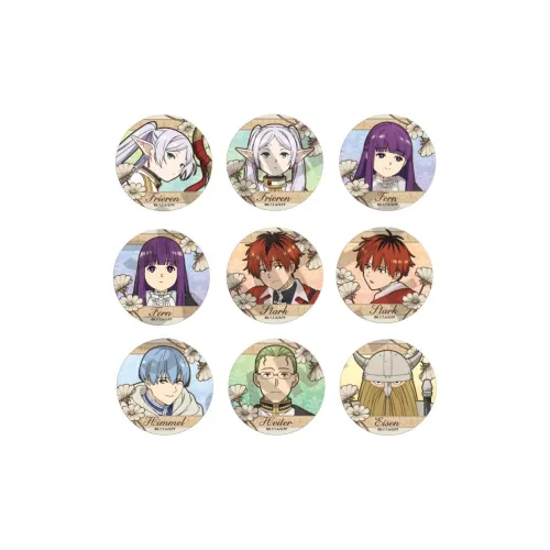 CRUX Ферн Huthark Фрирен Himmel HITA Azar Funeral OF The Frilly Lily Значки