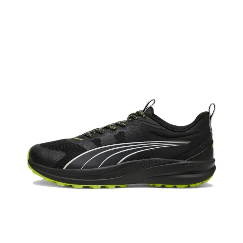 PUMA Redeem Profoam Slip-resistant Abrasion-resistant Low-top Trail Running Shoes Unisex Black PUMA Redeem Profoam Противоскользящие Устойчивые к истиранию Низкие кеды для бега на трассе Унисекс Черные